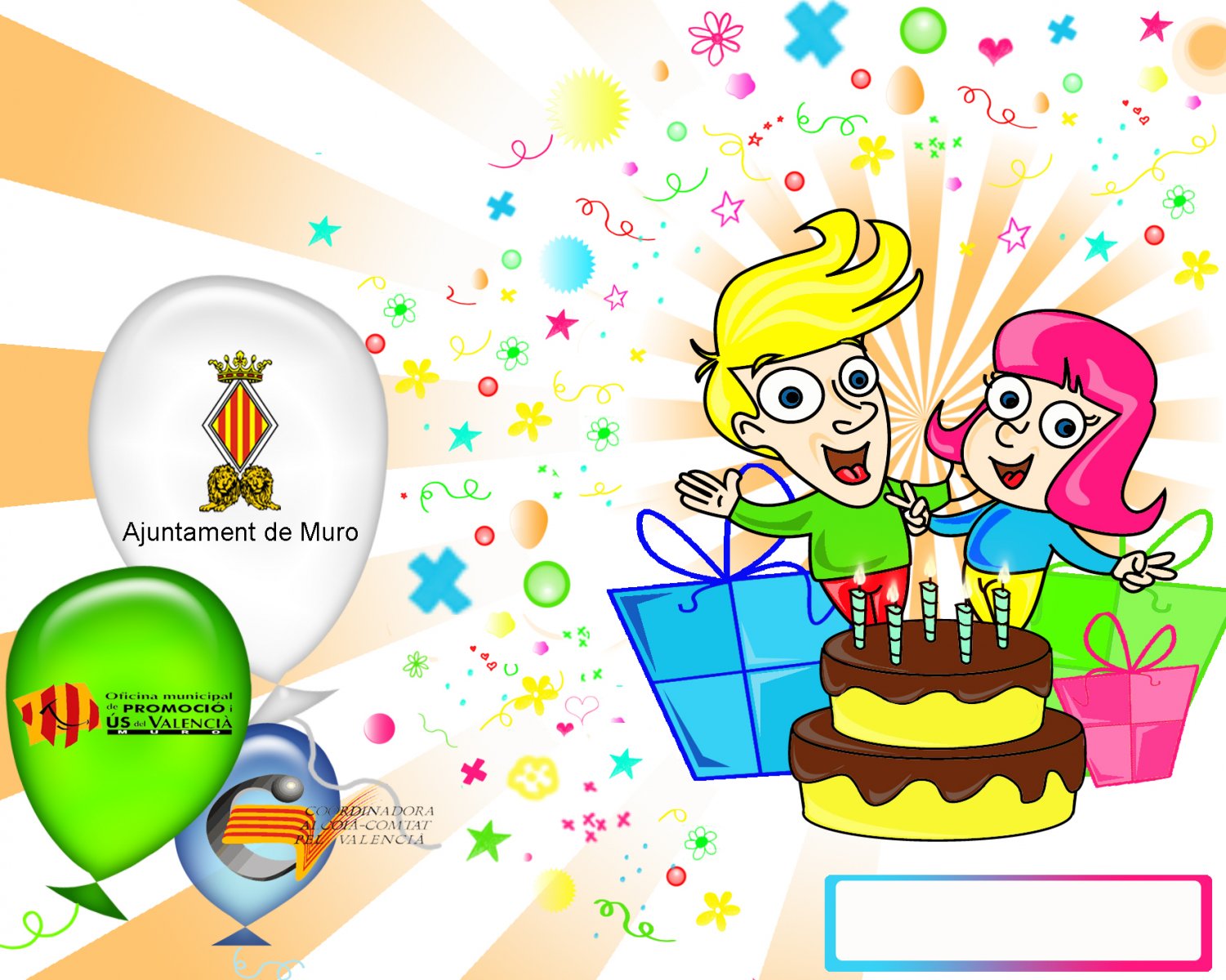 Invitació per a la teva festa