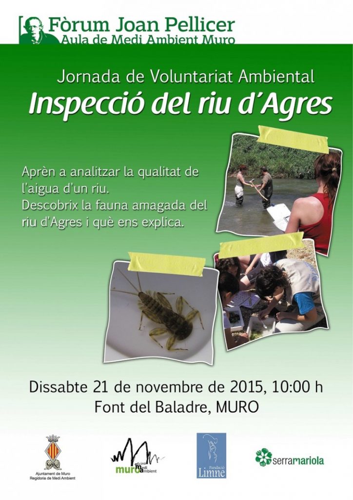 Inspeccio del riu Agres