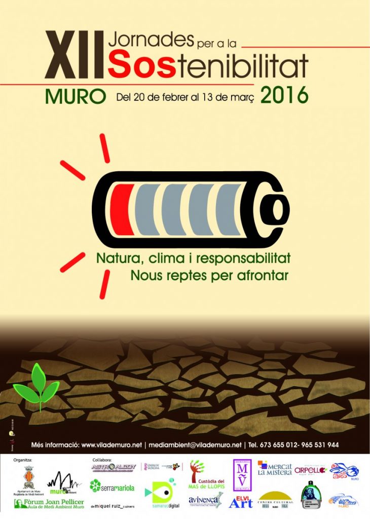 2016 CARTELL VII JORNADES SOSTENIBILITAT