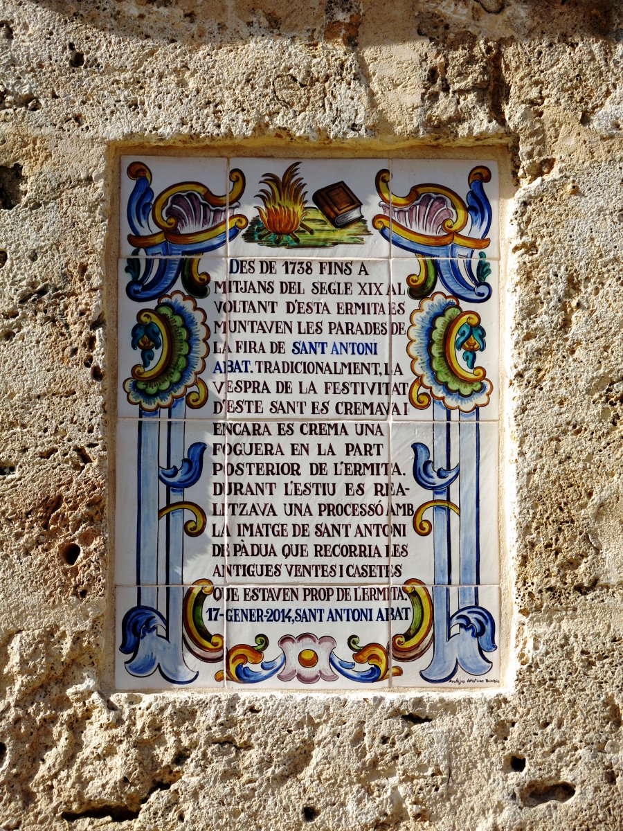 Ermita Sant Antoni taulell fira