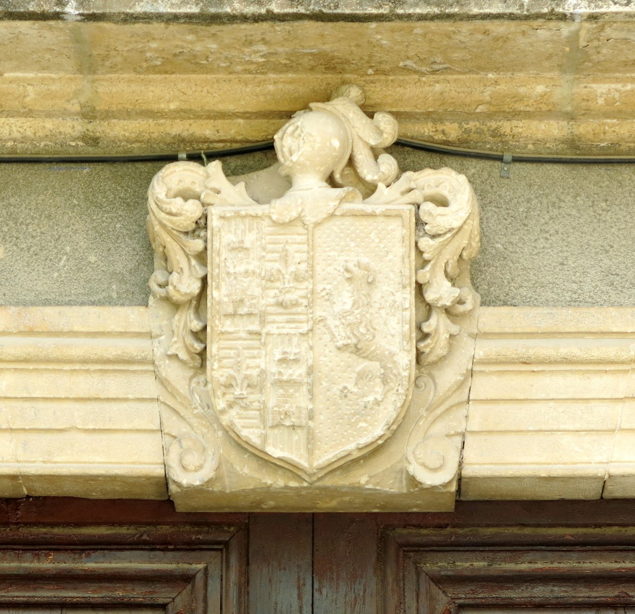 Palau de la Senyoria escut